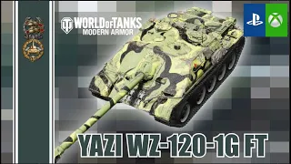 Yazi WZ-120-1G FT / World of Tanks Modern Armor / PlayStation 5 / WoT Console 1080p60 HDR