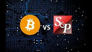 SP500 vs Bitcoin - обратная корреляция !