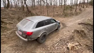 ARGES, ROMANIA CU AUDI A6 LA PADURE , MA URMARESC PADURARII, CRAZY VLOG