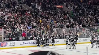 Los Angeles Kings playoff overtime goal pt.1