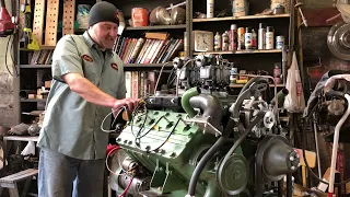 Will it run after 50 years? Flathead V8 Cadillac motor comes to life?