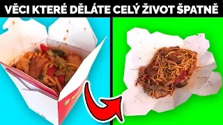 15 Věcí, které celý život děláte špatně