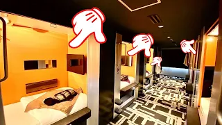 I stayed at the BEST Capsule Hotel in the Asakusa area🇯🇵 MyCUBE by MYSTAYS Asakusa Kuramae