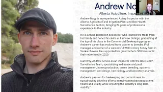 IPM Fireside Chat with Andrew Nagy, Alberta Apiculture Inspector