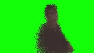 Avengers _ EndGame Disintegration Effect Green Screen __ Disintegration Particles Green Screen