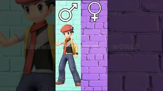 Pokemon characters Gender swap edit ✨ Combio de genéro ✨ Dibujos AnimadosCon G'enero Opuesto #shorts