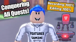 Conquering Every Quest in Roblox RoTube Life!