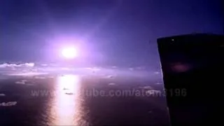 HD 英国の水素爆弾 原爆 核実験 爆発 1957年 クリスマス島 高い画像 高い映画の復元