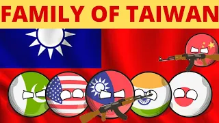 Countryballs - The Family of Taiwan
