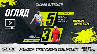 Огляд матчу | LP-CRM 5 : 3 УКРГАЗВИДОБУВАННЯ |SFCK PARIMATCH| STREET FOOTBALL CHALLENGE