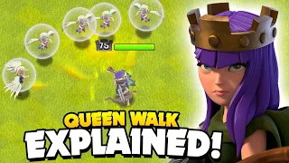 Queen Walk Explained - Basic to Advanced Tutorial (Clash of Clans)