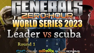 [LIVE] LastDrop vs HsnLeb [REPLAY] Leader VS scuba - Generals Zero Hour World Series 2023 - Round 1