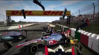 F1 2012: When you use a wheel... unexpected Red Flag