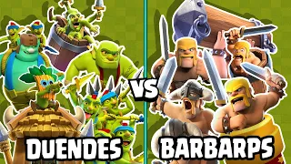 GOBLINS vs BARBARIANS | PARTY HUT vs LANCE BARBARIANS | CLASH ROYALE OLYMPICS