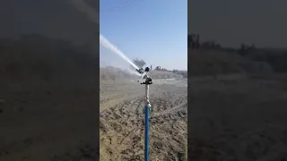 Sprinkler irrigation systems (ATOM- 40) WORK