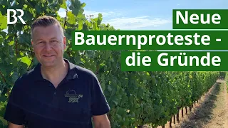 Bauernproteste in Bayern: Landwirte protestieren gegen schärfere Umweltauflagen | Unser Land | BR