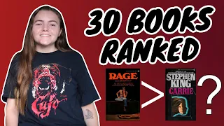 Ranking Every Stephen King Book That I Have Read