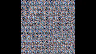 Evil Jester | 3D stereograms 2K | Relaxing video for the eyes after work, school or video games