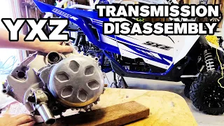 Yamaha YXZ1000R Transmission Disassembly