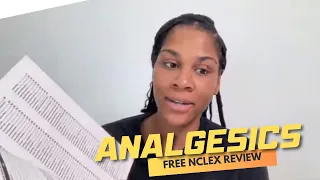 Live NCLEX Review | Analgesics | How to Pass NCLEX with Professor Regina MSN, RN