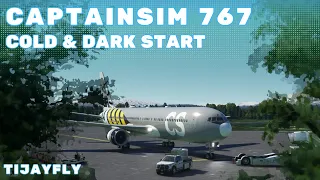 CaptainSim 767-300/200 Engine Start Tutorial