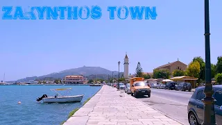 Walking Zakynthos Town ~ | Greece 🇬🇷 2021 [4K]
