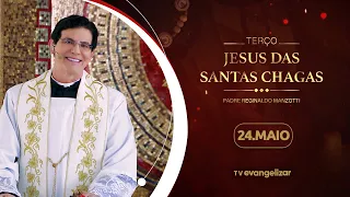 Terço e 1º dia da Novena de Jesus das Santas Chagas | 24/05/24