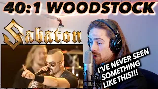 Sabaton - 40:1 (live @Woodstock) FIRST REACTION! (I'VE NEVER SEEN SOMETHING LIKE THIS!!!)