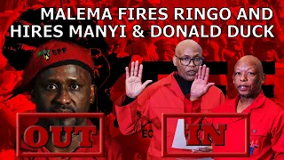 EFF kicks out Ringo Madlingozi's out of Parliament in favour of Mzwanele Manyi