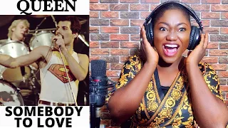 OPERA SINGER FIRST TIME HEARING Queen - Somebody To Love - HD Live - 1981 Montreal REACTION!!!😱