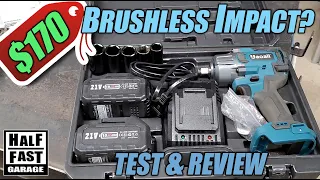 This $170 Brushless, Cordless Impact Gun seems pretty nice. Uaoaii IW800 15% off until 4/4/24