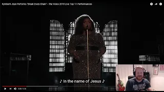 Kymberli Joye Performs "Break Every Chain" -|PW Reaction|Top Performance| The Voice 2018 Live