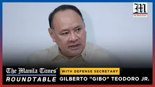 Defense Secretary Gilberto "Gibo" Teodoro Jr. | The Manila Times Roundtable