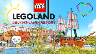 Legoland Deutschland - Tour durchs Feriendorf - inkl. Roomtour Pirateninsel und Ninjago Quartier 🤩