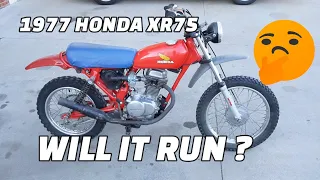 S3 E10 Will this old Honda XR75 run again?  Carburetor and clutch repair