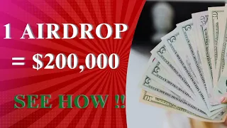 Make Million Dollars in Crypto | Crypto Airdrops for Beginners