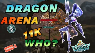 11K WHO??? DRAGON ARENA_MASTER LEAGUE-LORDS MOBILE  31/5/24