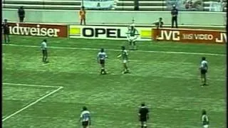 WM 86 Uruguay v Germany 4th JUN 1986