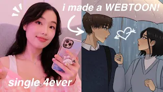 i've never been in a relationship, so i made a ROMANCE WEBTOON. HERE'S HOW: WEBTOON Q&A