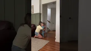 Kids reactions to mom & dad coming home