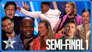 Semi-Finalists REVEALED: Live Show 1 | Semi-Finals | BGT 2023