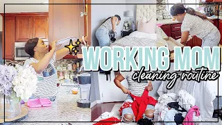 NEW ULTIMATE WORKING MOM CLEAN WITH ME! SPEED CLEANING MOTIVATION | BUSY MOM GET IT ALL DONE ROUTINE