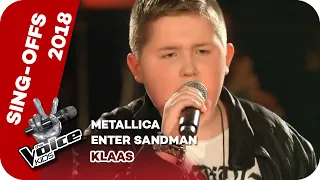 Metallica - Enter Sandman (Klaas) | The Voice Kids 2019 | SAT.1