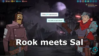 Griftlands event - Rook meets Sal, all outcome