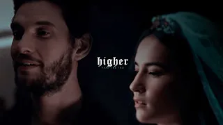 HIGHER | alina & the darkling (vampire!au)