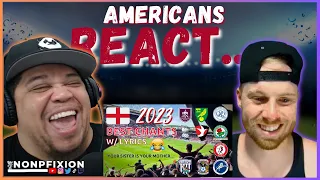 AMERICANS REACTS TO THE FUNNIEST CHANTS BY ENGLISH FOOTBALL FANS || REAL FANS SPORTS