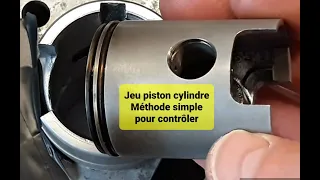 Contrôle simple du jeu piston cylindre