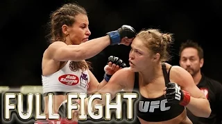 Ronda Rousey vs Miesha Tate FULL FIGHT - UFC Fight Night