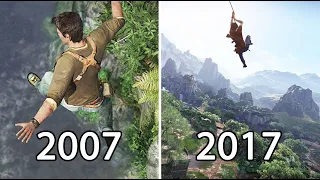 Evolution Climbing On Uncharted Games 2007 - 2017