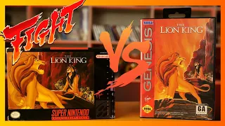 Qual o melhor? O Rei Leão do Super Nintendo ou do Mega Drive?